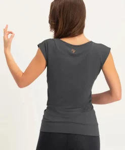 Urban Goddess Asana Yoga Tee - Ash