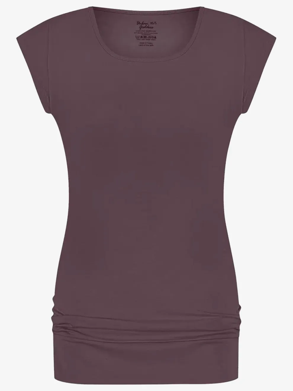 Urban Goddess Asana Yoga Tee - Berry