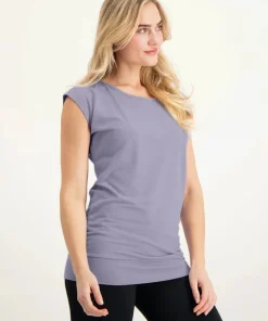 Urban Goddess Asana Yoga Tee - Lilac