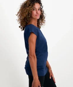 Urban Goddess Asana Yoga Tee - Midnight