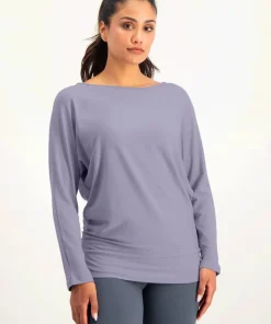 Urban Goddess Budhi Long Sleeve Yoga Top - Lilac