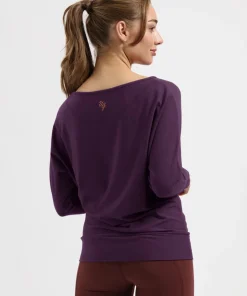 Urban Goddess Budhi Long Sleeve Yoga Top - Bloom