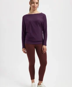 Urban Goddess Budhi Long Sleeve Yoga Top - Bloom