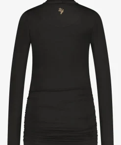 Urban Goddess Good Karma Long Sleeve Yoga Top - Onyx Black