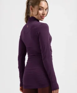 Urban Goddess Good Karma Long Sleeve Yoga Top - Bloom