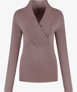 Urban Goddess Ishtar Long Sleeve Yoga Top - Fireclay