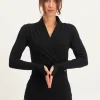 Urban Goddess Ishtar Long Sleeve Yoga Top - Onyx Black