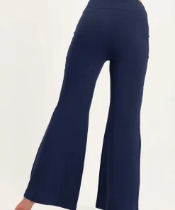 Urban Goddess Maeve Wide Leg Yoga Pants - Midnight