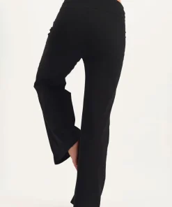 Urban Goddess Maeve Wide Leg Yoga Pants - Onyx Black