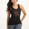 Urban Goddess Metatron Core Yoga Tank - Onyx Black