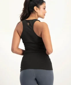 Urban Goddess Metatron Core Yoga Tank - Onyx Black