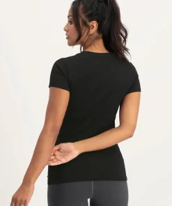 Urban Goddess OM Core Yoga Tee - Onyx Black