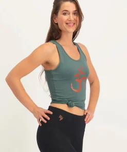 Urban Goddess OM Core Yoga Tank - Forest