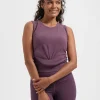 Urban Goddess Veyra Knot Yoga Tank - Berry
