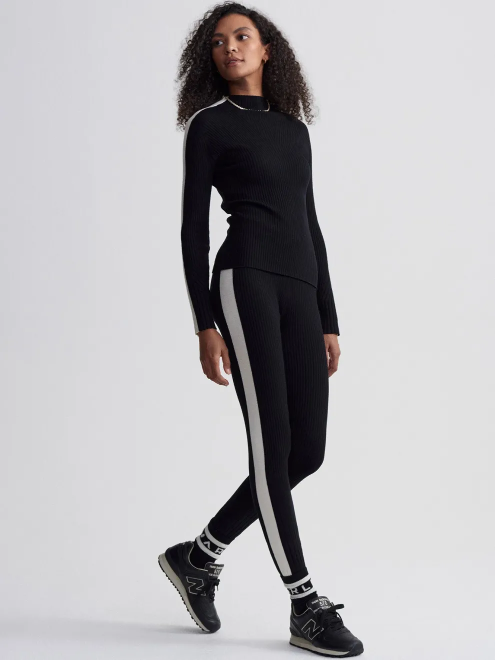 Varley Aiden Knit Legging - Black