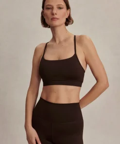 Varley Assure Cerys Bra - Coffee Bean