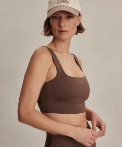 Varley Assure Cori Bra - Coffee Quartz