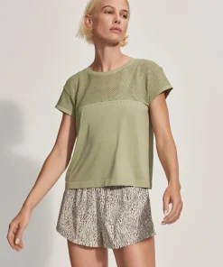Varley Calloway Boxy Tee - Tea Green