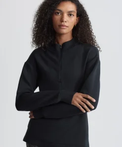 Varley Cleo Half Zip Midlayer - Black