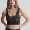 Varley Form Elsie Bra - Carob Fragment Snake