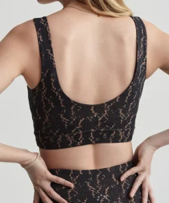 Varley Form Elsie Bra - Carob Fragment Snake