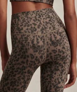 Varley Freesoft High Rise Legging 25 - Brown Contrast Cheetah
