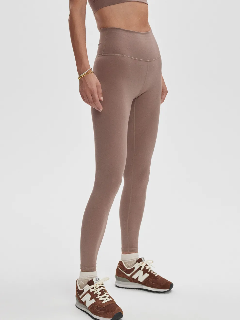 Varley Freesoft High Rise Legging 27 - Deep Taupe