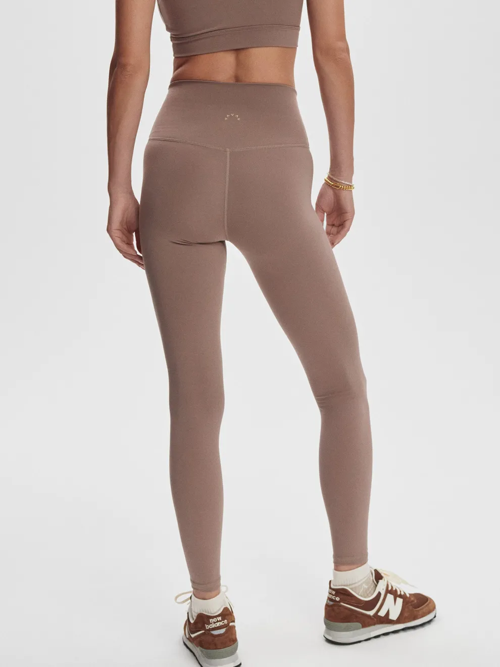 Varley Freesoft High Rise Legging 27 - Deep Taupe