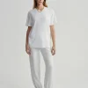 Varley Leighton Boyfriend Tee - White