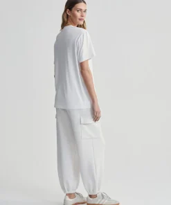 Varley Leighton Boyfriend Tee - White