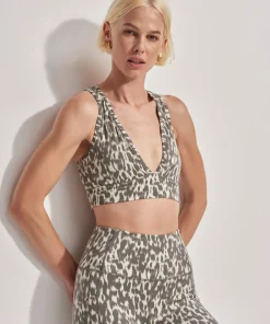 Varley Move Walsh Bra - Roasted Cashew Brushed Spot