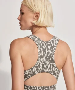 Varley Move Walsh Bra - Roasted Cashew Brushed Spot