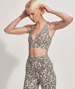 Varley Move Walsh Bra - Roasted Cashew Brushed Spot