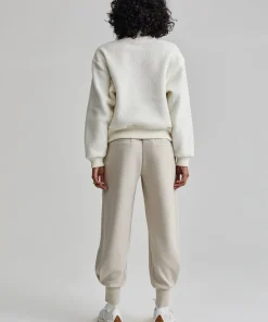 Varley Roselle Half Zip Fleece - Egret