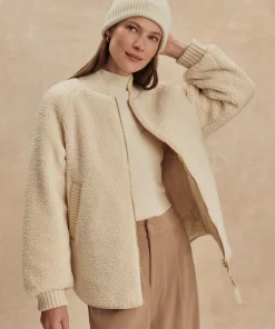 Varley Serina Reversible Quilt Jacket - Sandshell