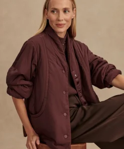 Varley Tilley Light Padded Jacket - Decadent Chocolate