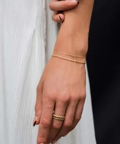 Wanderlust Life Coraline Gold Chain Bracelet