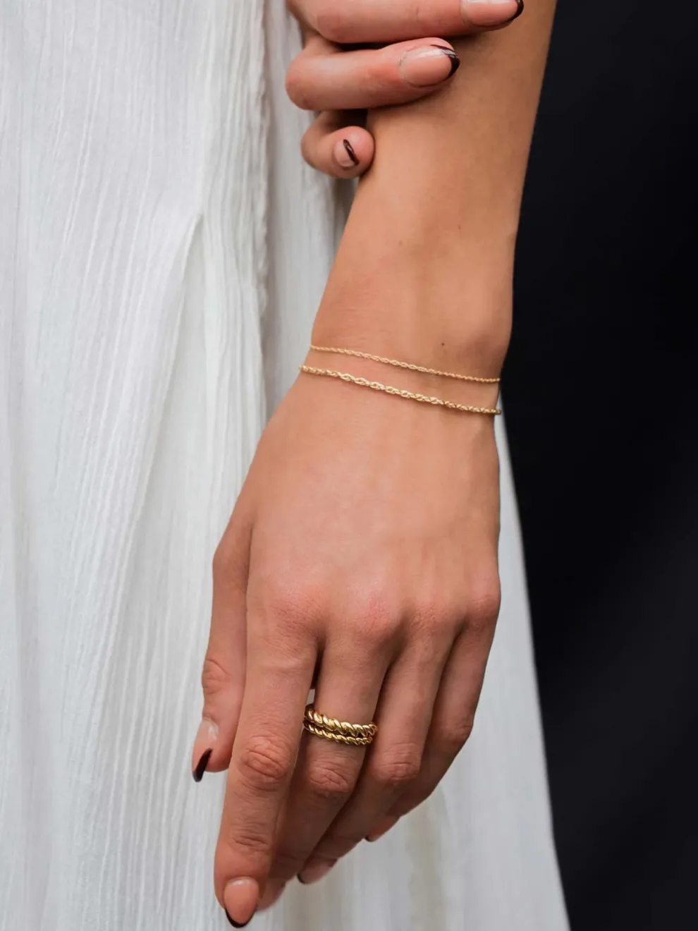 Wanderlust Life Coraline Gold Chain Bracelet