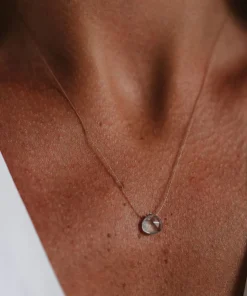 Wanderlust Life Fine Cord Necklace - Aquamarine