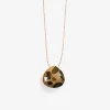 Wanderlust Life Fine Cord Necklace - Leopard Jasper