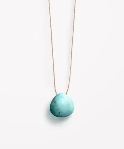 Wanderlust Life Fine Cord Necklace - Turquoise