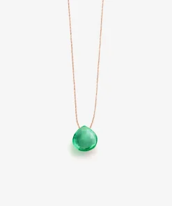 Wanderlust Life Fine Cord Necklace - Seafoam Green
