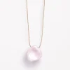 Wanderlust Life Fine Cord Necklace - Rose Quartz