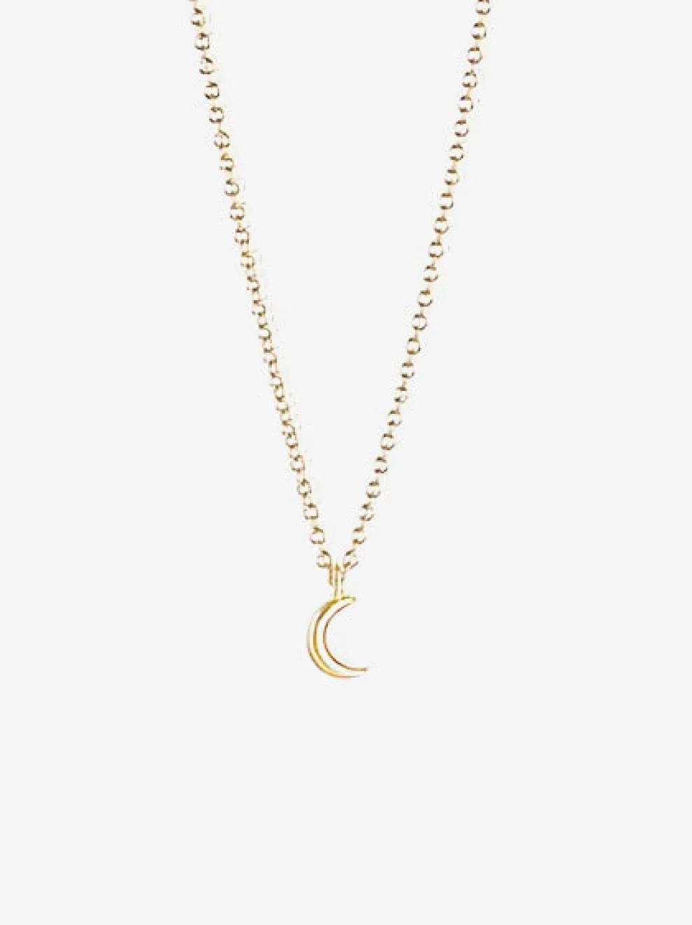 Wanderlust Life Gold Chain Pendant Necklace - Petite Luna