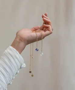 Wanderlust Life Gold Chain Pendant Necklace - Alexandrite Quartz