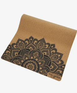 Yoga Design Lab Cork Mat 3.5mm - Mandala Black
