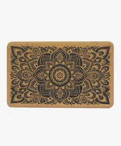 Yoga Design Lab Cork Brick - Mandala Black