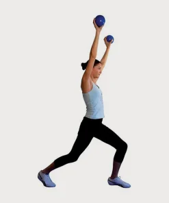 Yoga-Mad Pair of Soft Pilates Weights - 1kg