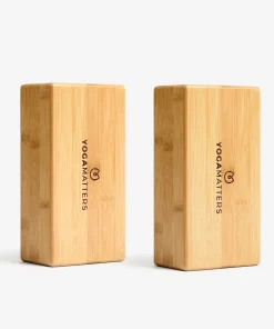 Yogamatters Bamboo Brick Pair