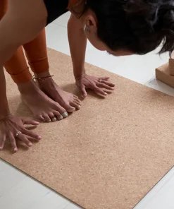 Yogamatters Eco Cork Yoga Mat - Black - Box of 6